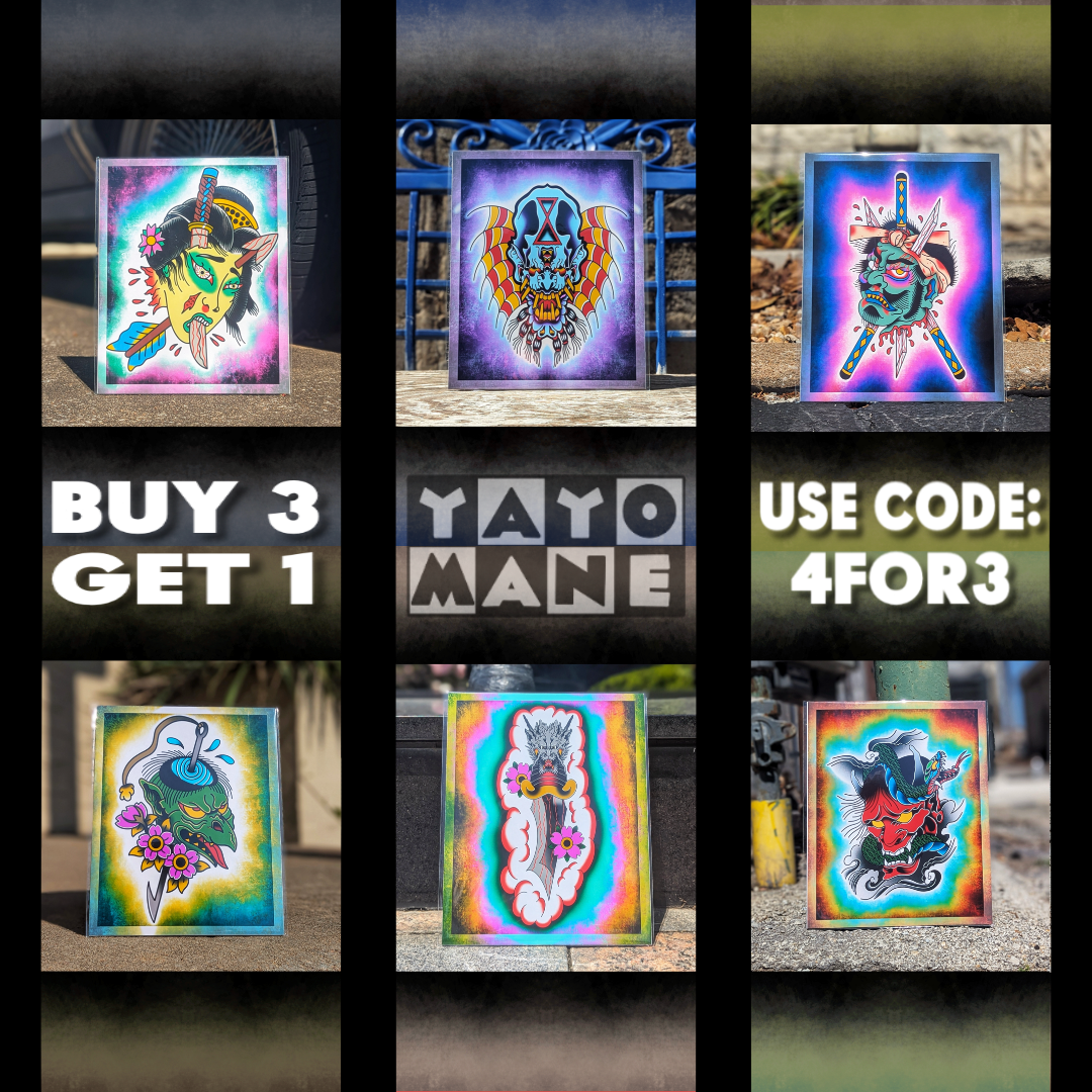8x10 Vibrant Art Print - High Quality Gloss Paper